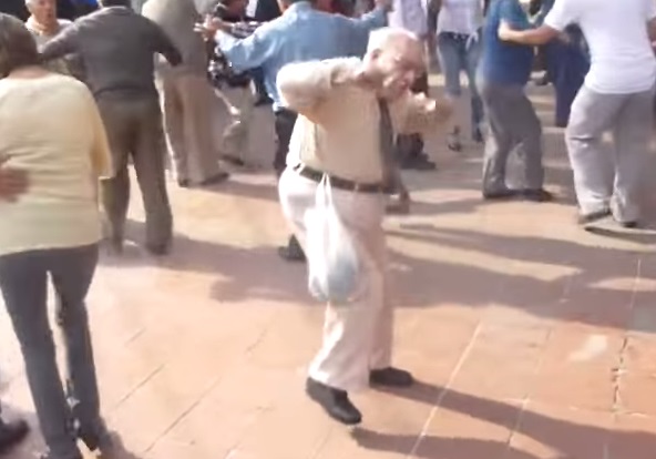 Cool Grandpa Throws Away His Canes As He Dances Video Boomsbeat