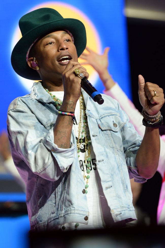 'Happy' singer and songwriter Pharell Williams (PHOTOS) | BOOMSbeat