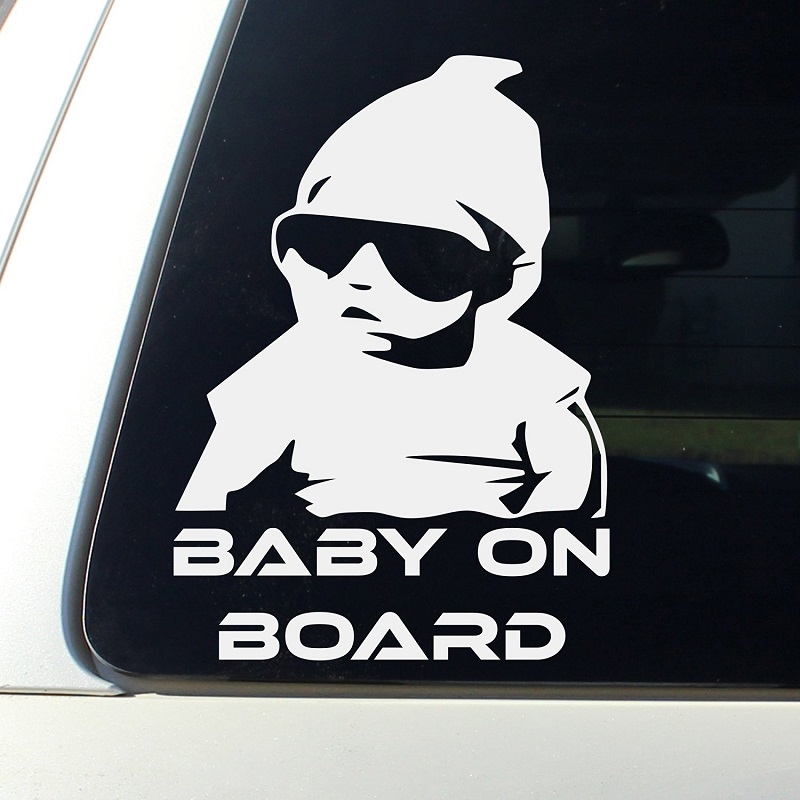 Need a Baby on Board Sticker for Your Car? Here is One of the Coolest ...