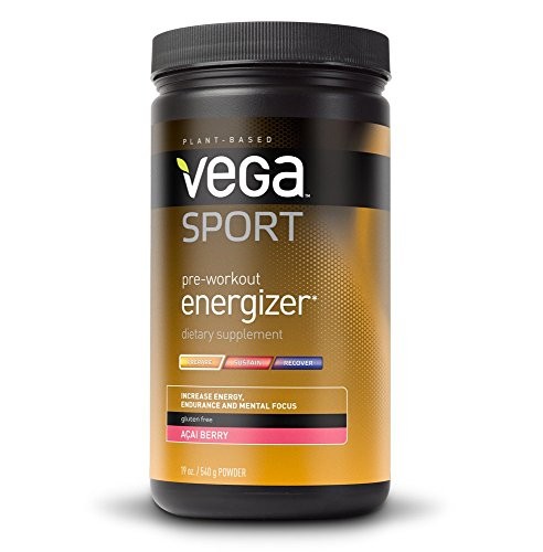 (Video Review) Vega Sport Pre-Workout Energizer, Acai Berry, Tub, 19oz