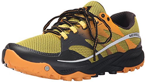 yellow merrell shoes