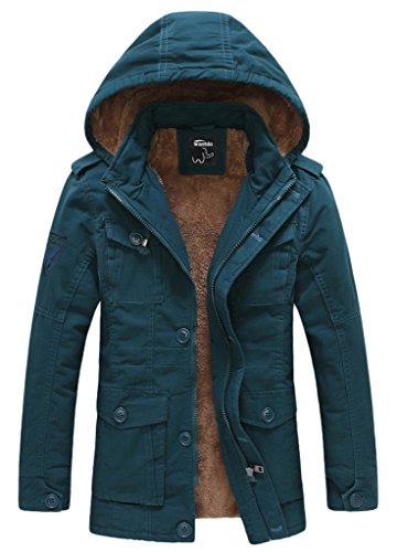 (VIDEO Review) Wantdo Men's Winter Thicken Parka Coat With Removable ...