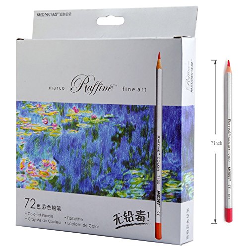 Video Review 72 Color Raffine Marco Fine Art Colored Pencils
