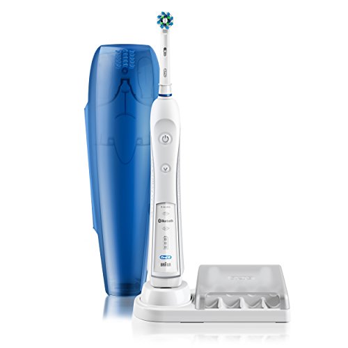 Video Review Oral B Pro 5000 Smartseries Power Rechargeable Electric Toothbrush With Bluetooth 