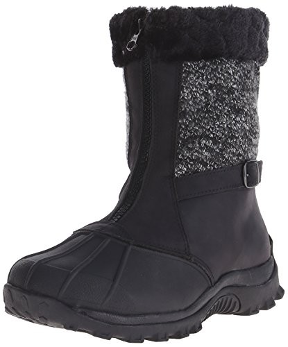 (VIDEO Review) Propet Women's Blizzard Mid Zip Cold Weather Boot, Black ...