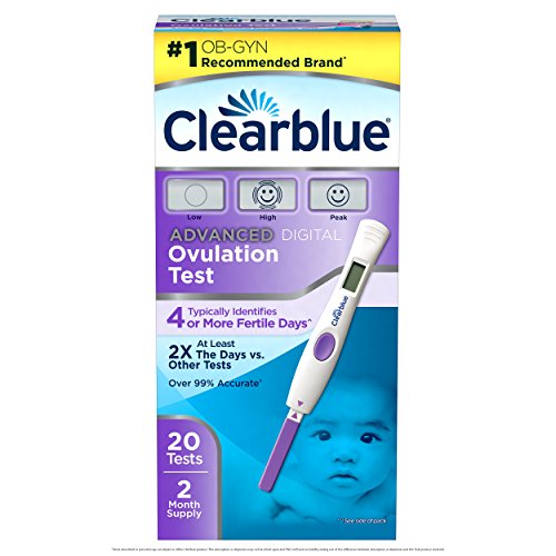 (VIDEO Review) Clearblue Advanced Digital Ovulation Test, 20 Ovulation