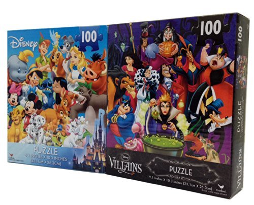 (VIDEO Review) Disney Villains and Heroes Set of (2) 100 ...