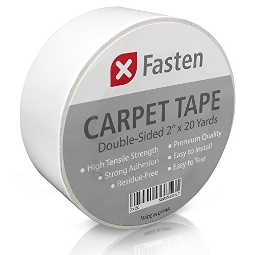 (VIDEO Review) XFasten Double Sided Tape Carpet Tape, 2 Inches x 20 ...