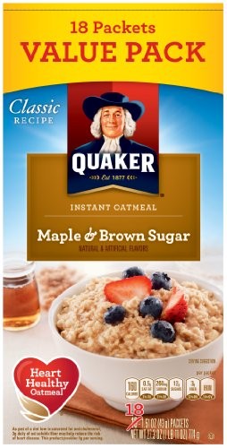 (VIDEO Review) Quaker Instant Oatmeal, Maple Brown Sugar Value Pack, Breakfast Cereal, 18 Packets