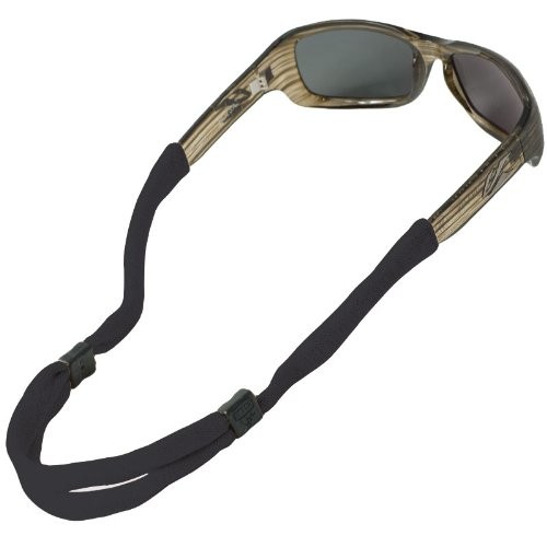 (VIDEO Review) Chums No Tail Adjustable Eyewear Retainer, Black