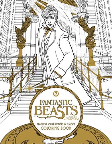 (VIDEO Review) Fantastic Beasts and Where to Find Them: Magical Characters and Places Coloring Book