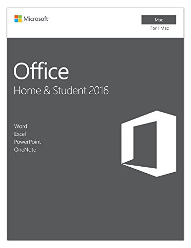 microsoft office home & student 2016 for mac 1 user best price