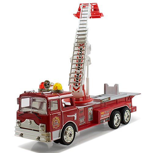 toy fire engine that sprays water