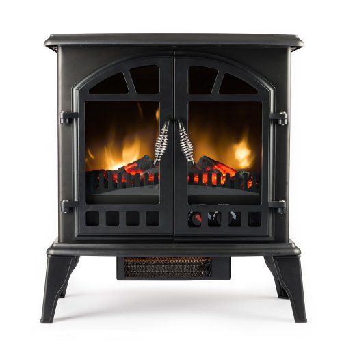 Video Review Jasper Free Standing Electric Fireplace Stove 25