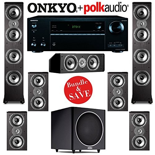 (VIDEO Review) Polk Audio TSi 500 7.1 Home Theater System with Onkyo TX-NR656 7.2-Ch Network AV Receiver