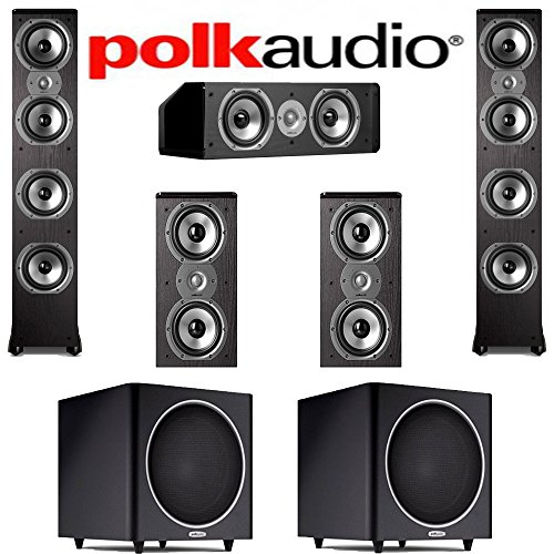Video Review Polk Audio Tsi 500 5 2 Home Theater Speaker System