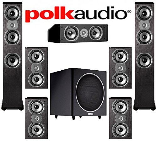 Video Review Polk Audio Tsi 400 7 1 Home Theater Speaker System
