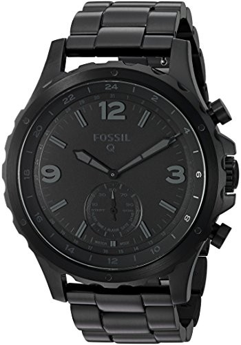 (VIDEO Review) Fossil Q Nate Gen 2 Hybrid Black IP Stainless Steel Smartwatch | BOOMSbeat