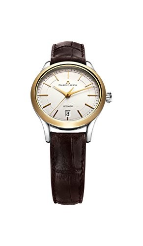(VIDEO Review) Maurice Lacroix Women's Les Classiques Auto Brown Genuine Leather Silver-Tone Dial