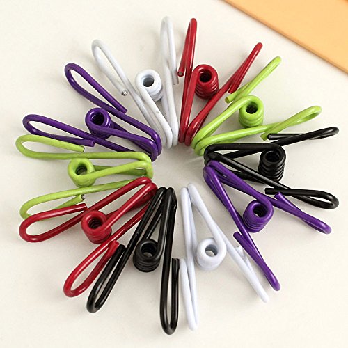 Multi Purpose Craft Clips for Sewing Quilting Crafting 5 Assorted Colors 100 Pack GLE2016 Sewing Clips