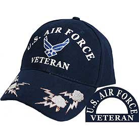 navy veteran fitted hat