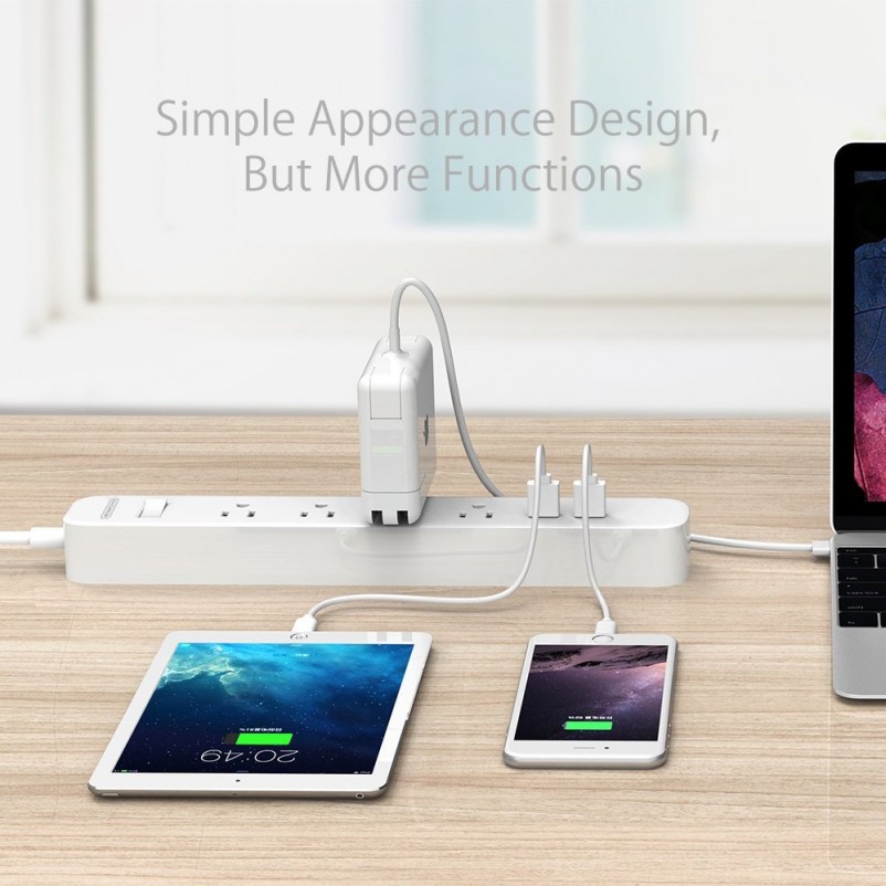 (VIDEO Review) NTONPOWER Smart Power Strip with Switch 4 Outlets 4 USB Ports