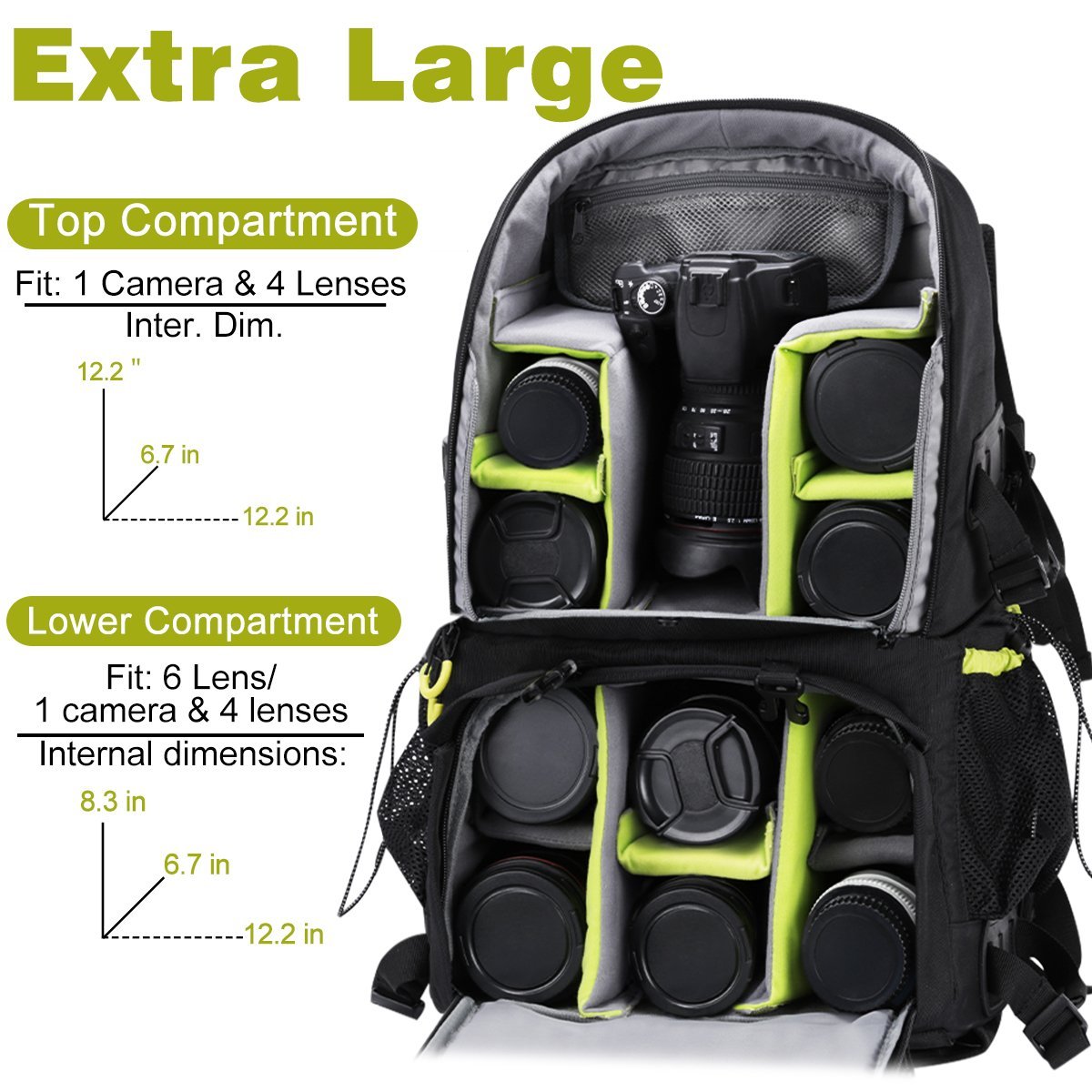 (Reivew) Endurax Extra Large Camera DSLR / SLR Backpack For Outdoor