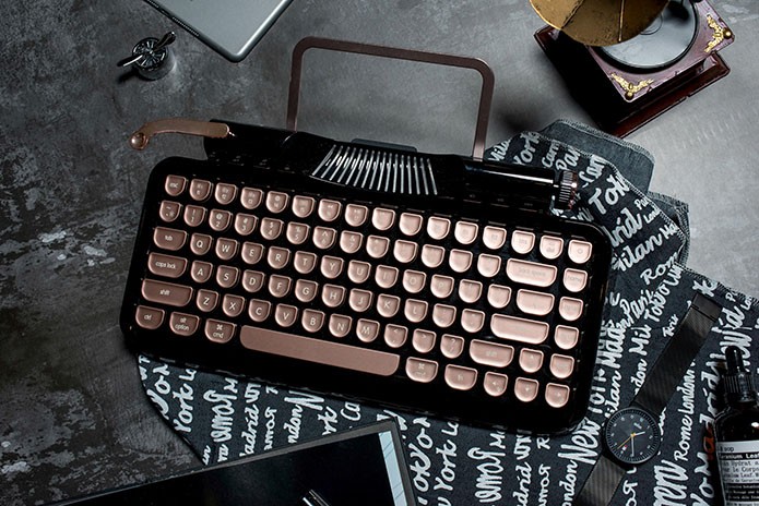 Rymek Retro Bluetooth Mechanical Keyboard