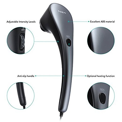 Naipo Handheld Percussion Massager with Heating