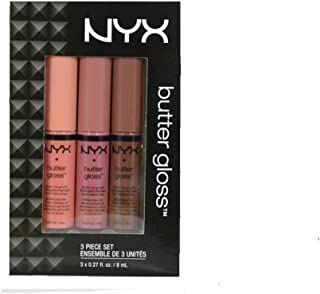NYX Butter Lip Gloss Set of 5 NYX Butter Lip Gloss Set of 5