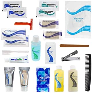 Bulk Case of Wholesale 23 Piece Hygiene and Toiletry Kit Bulk Case of Wholesale 23 Piece Hygiene and Toiletry Kit