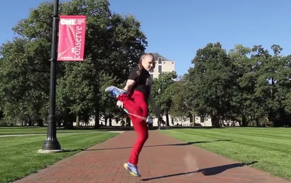 Ohio State alumna Tori Boggs brings jump rope education across the world