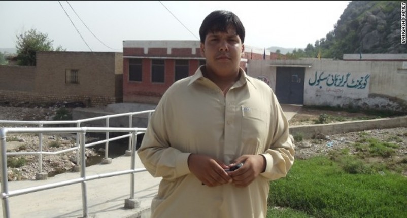 Ninth-grader Aitazaz Hassan Bangash