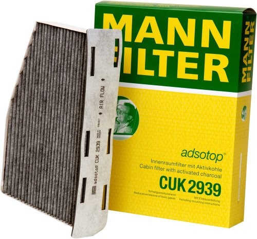 Video Review Mann Filter Cuk 2939 Cabin Filter With